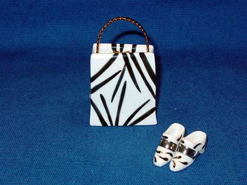 ZEBRA BAG WITH SHOES